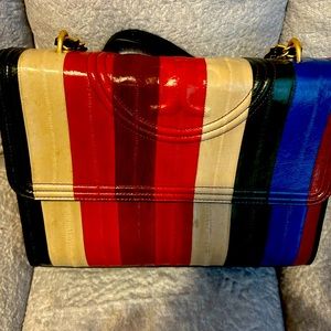 Tory Burch authentic rare find- shoulder OR crossbody bag excellent condition!!